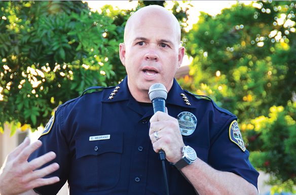 Police Blotter – April 9 Chief Ed at Night Out.jpg