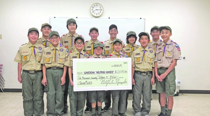 Boy Scout Troop 683 Comes to ‘Hands’ Aid