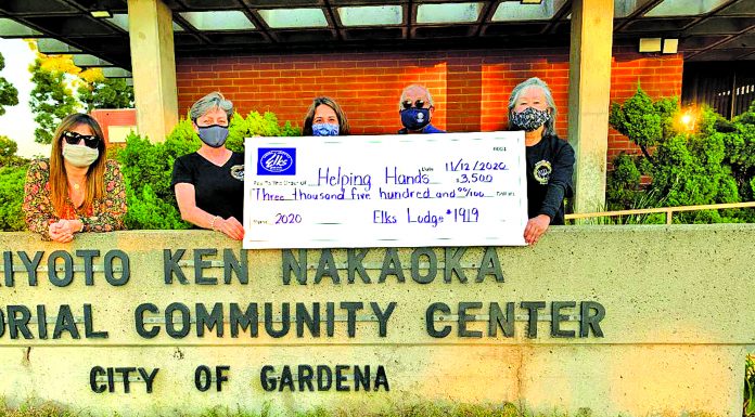 Big bucks from Gardena Elks