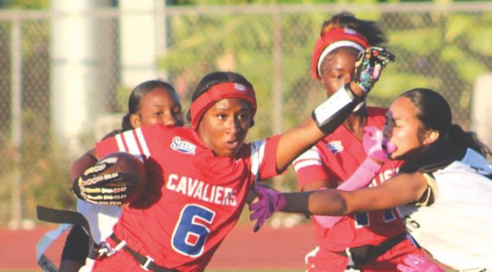 Serra flag football rolls over Bishop Montgomery