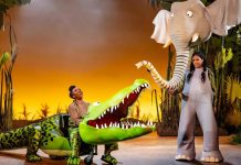 Family Holiday Shows in Culver City: The Enormous Crocodile Musical at the Kirk Douglas & The Children of the Winter Kingdom at The Actors’ Gang