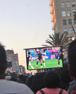 World Cup soccer hits LA
