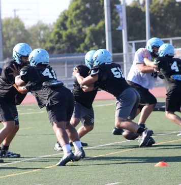 HS football practices prep for season opener